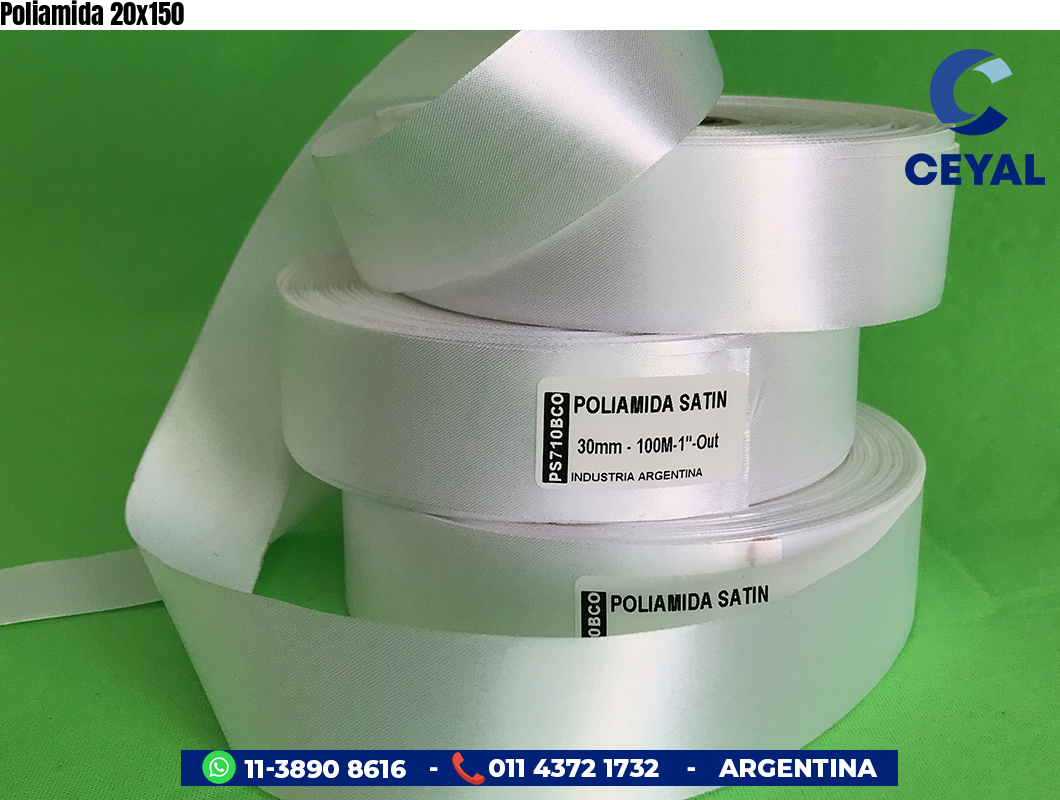 Poliamida 20x150