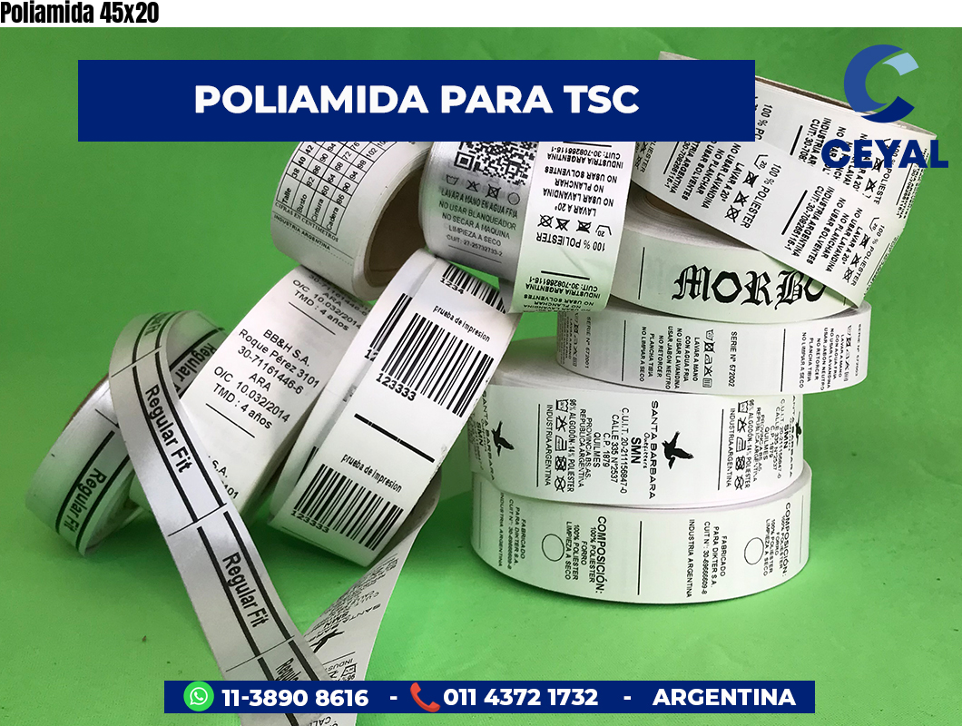 Poliamida 45×20