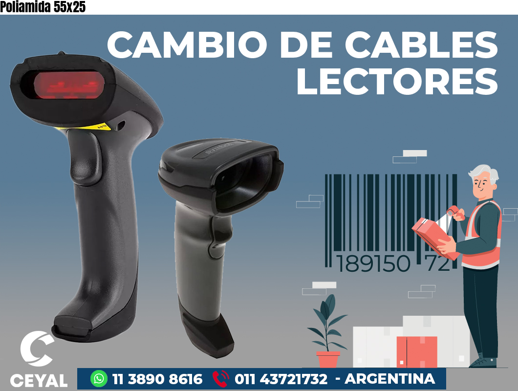 Poliamida 55x25