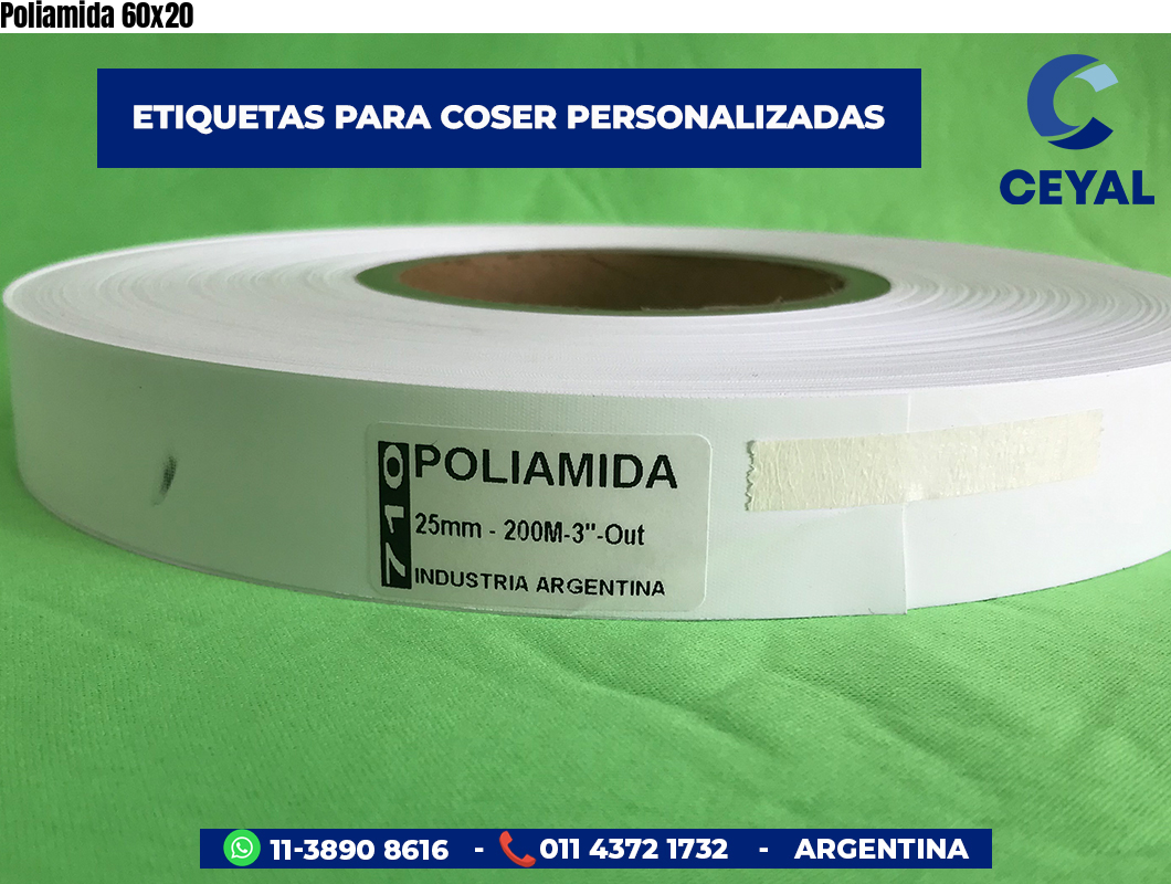 Poliamida 60×20