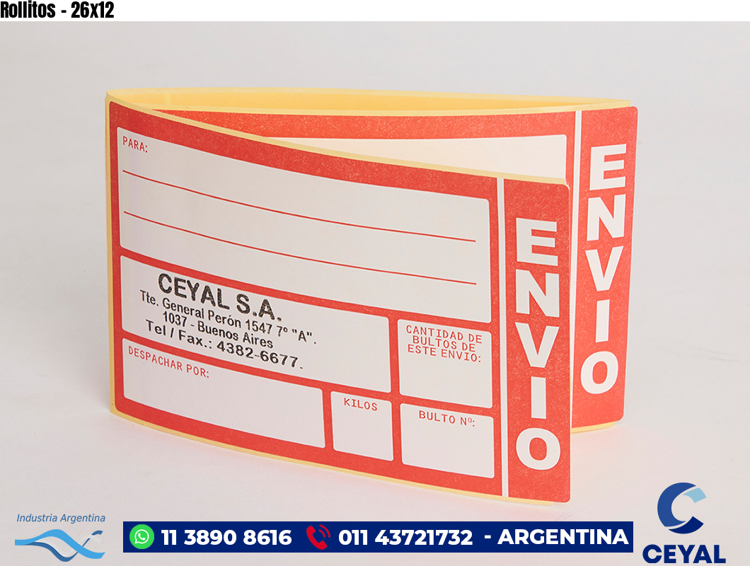 Rollitos - 26x12