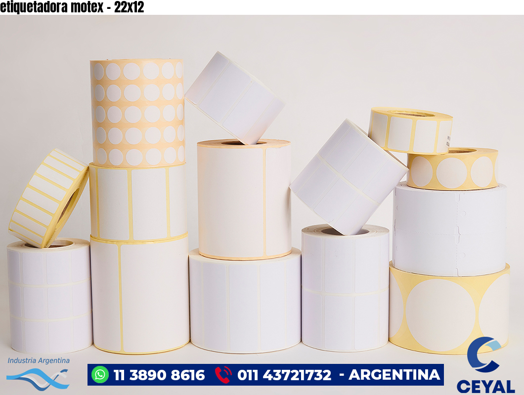 etiquetadora motex - 22x12