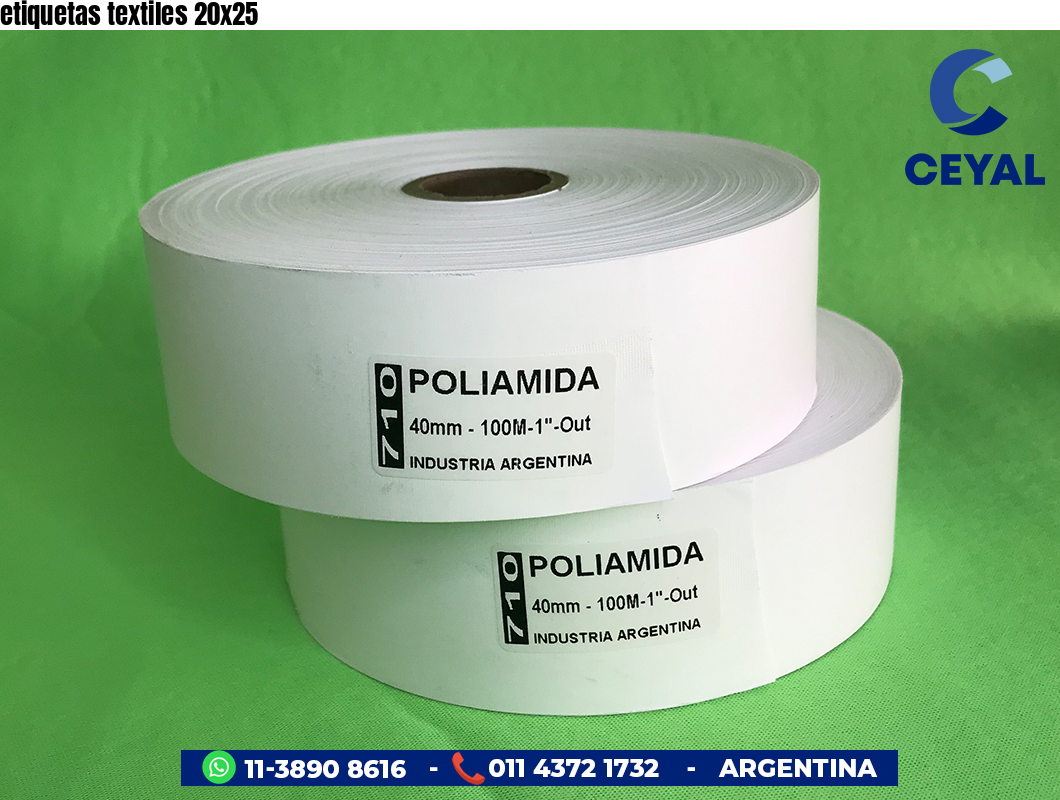 etiquetas textiles 20x25