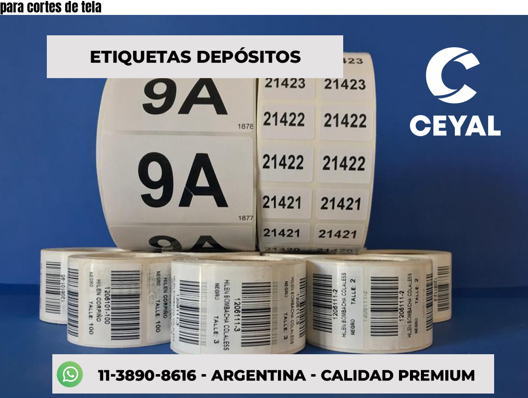 para cortes de tela