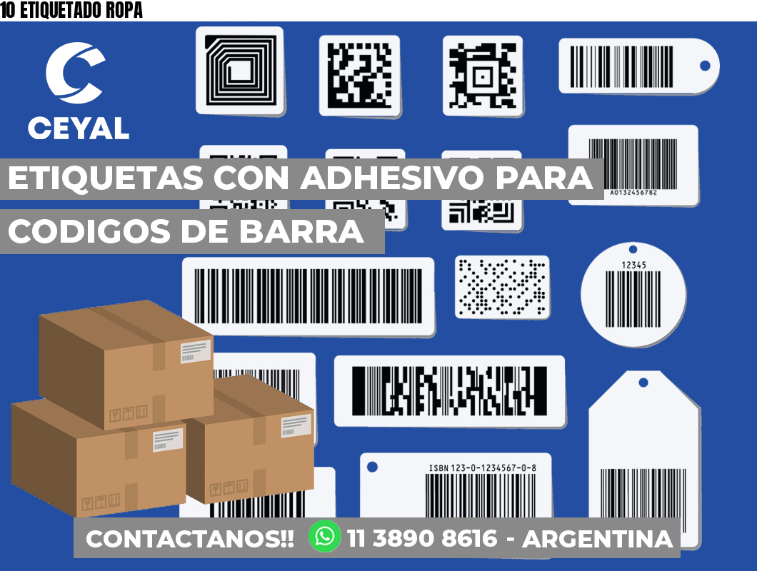 10 ETIQUETADO ROPA