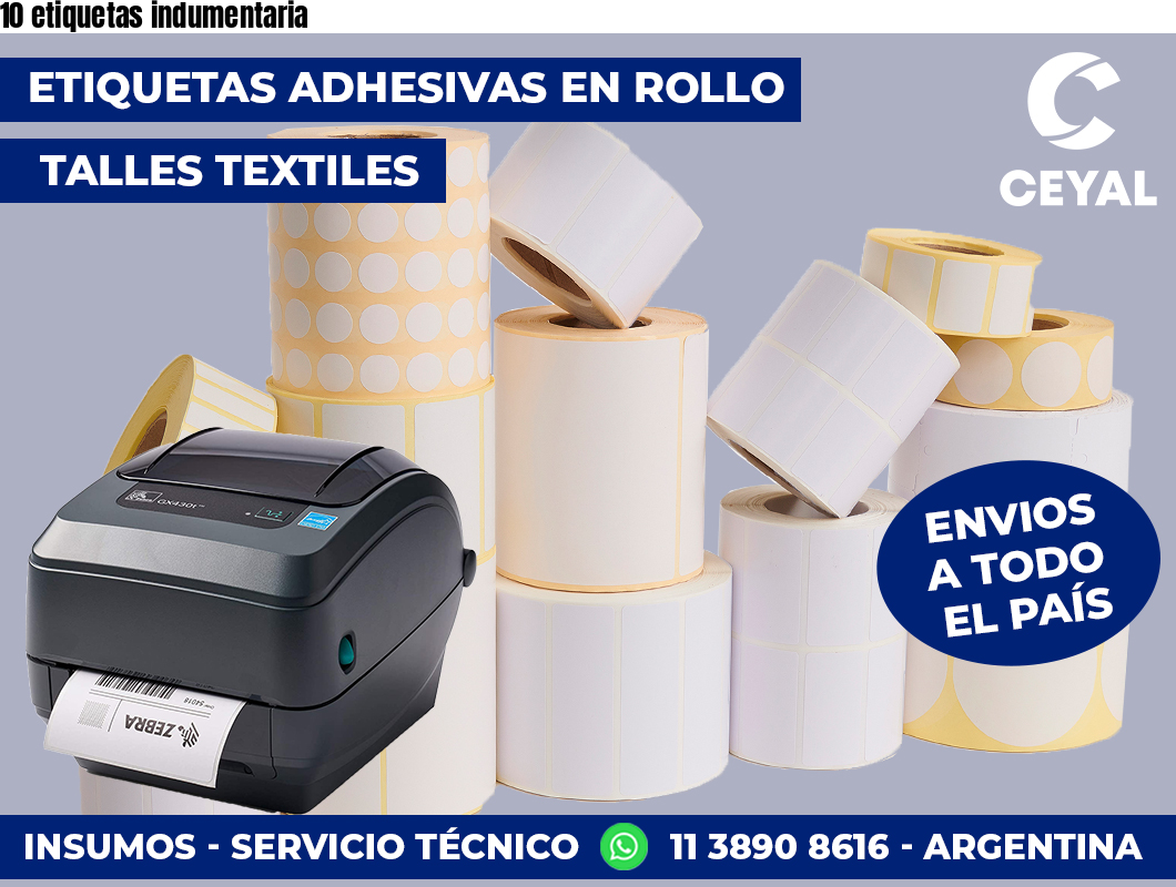10 etiquetas indumentaria