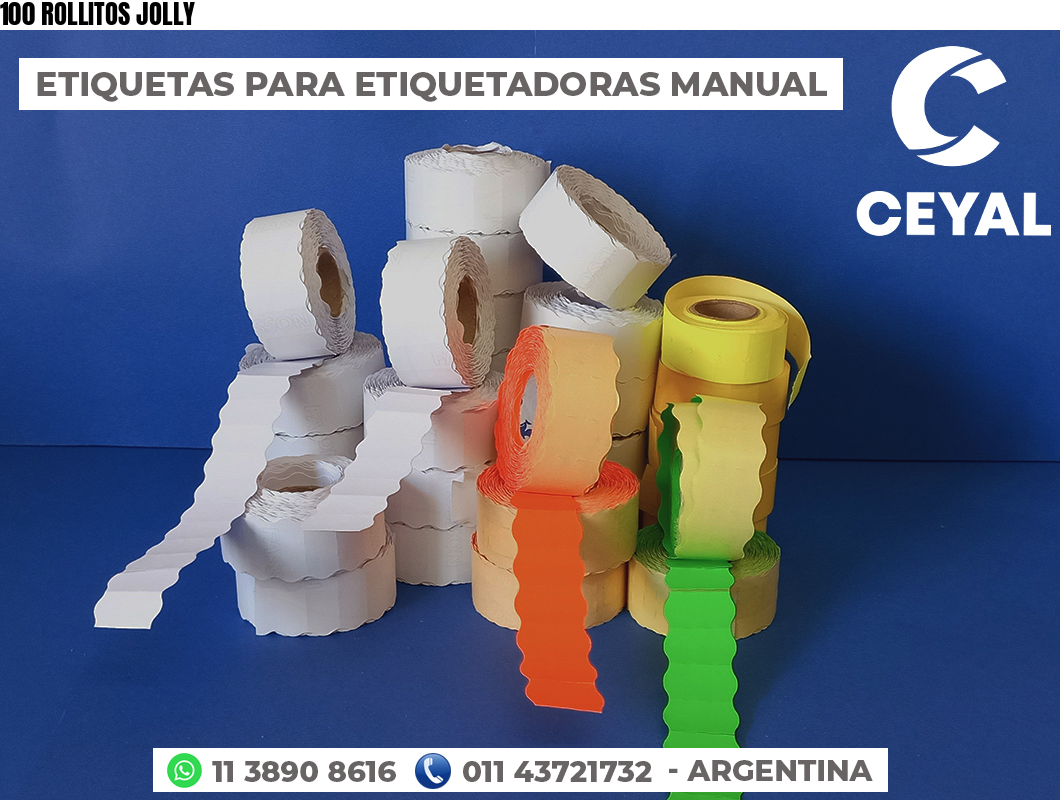 100 ROLLITOS JOLLY