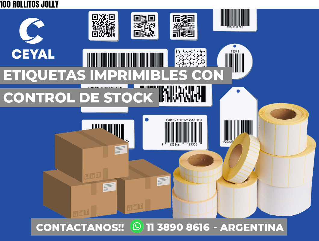 100 ROLLITOS JOLLY