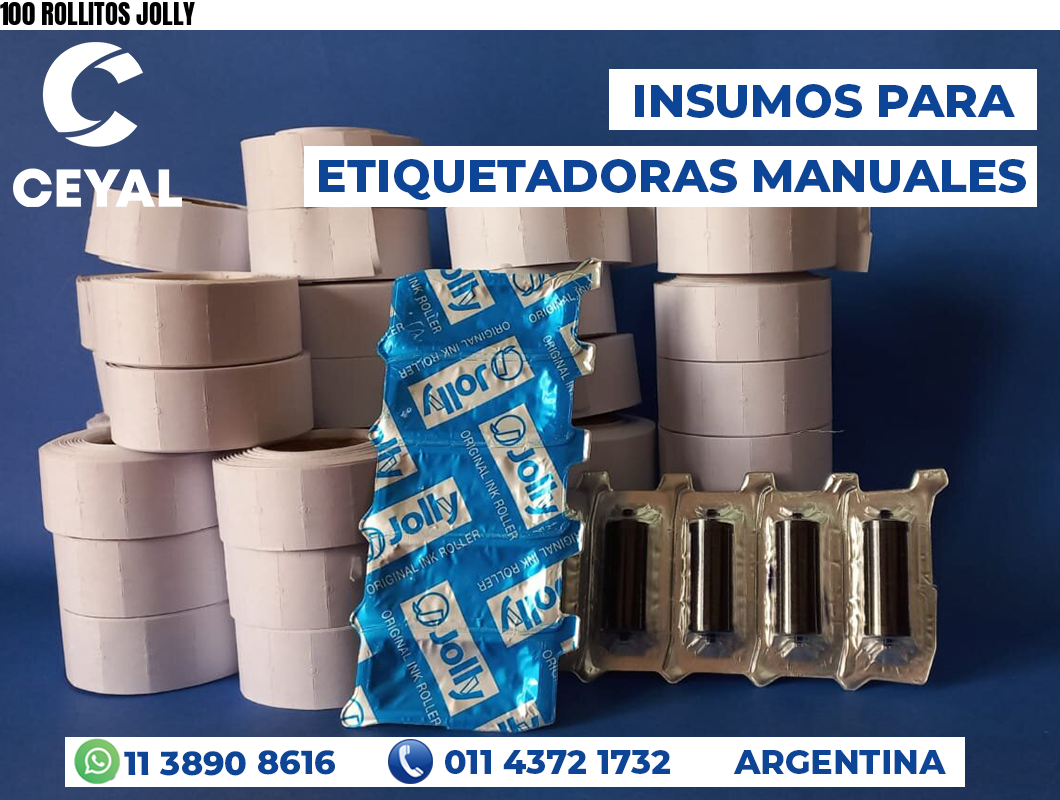 100 ROLLITOS JOLLY