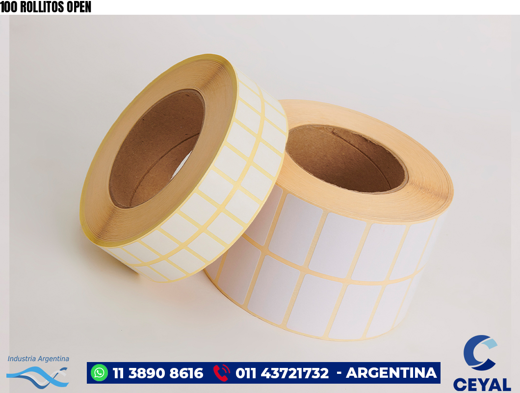 100 ROLLITOS OPEN