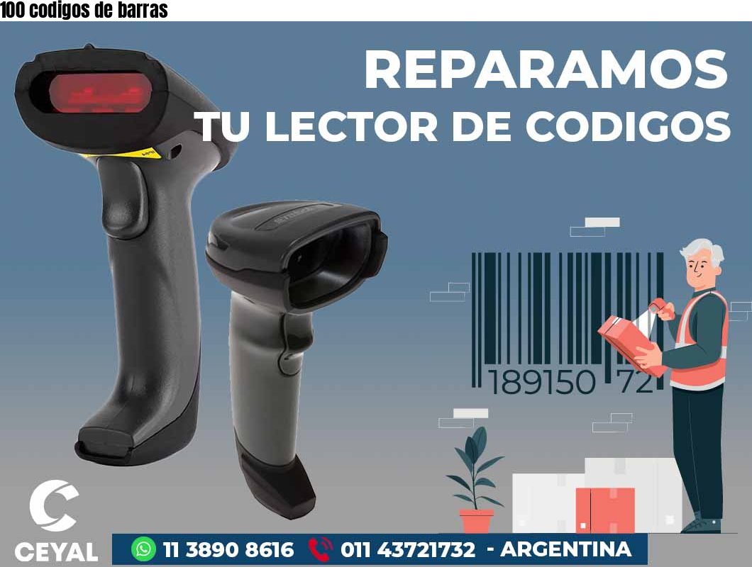 100 codigos de barras