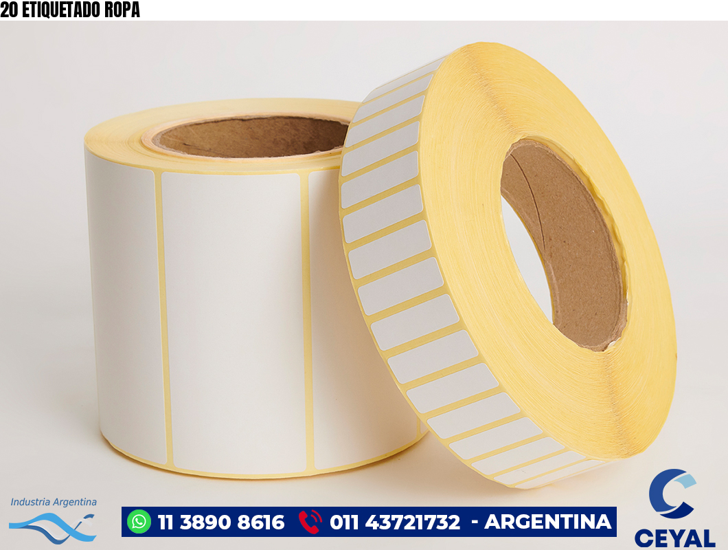 20 ETIQUETADO ROPA