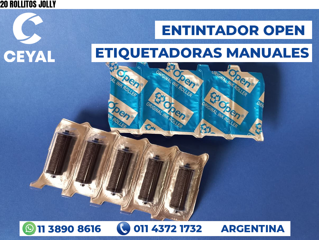 20 ROLLITOS JOLLY