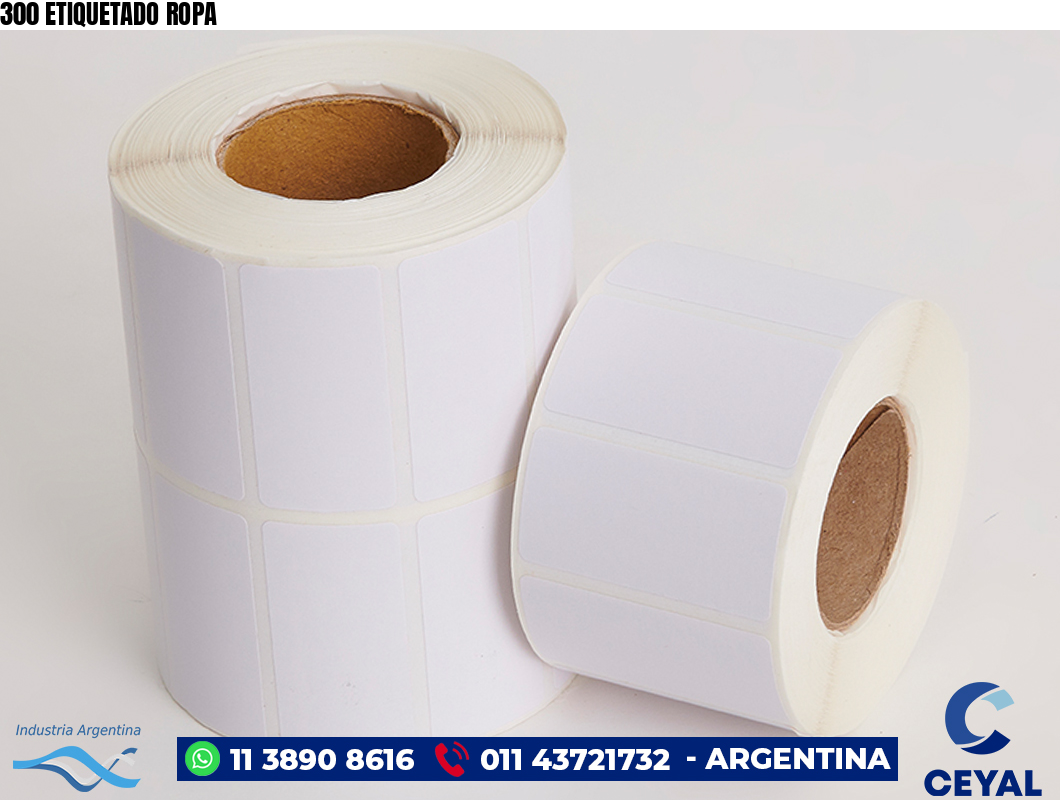 300 ETIQUETADO ROPA