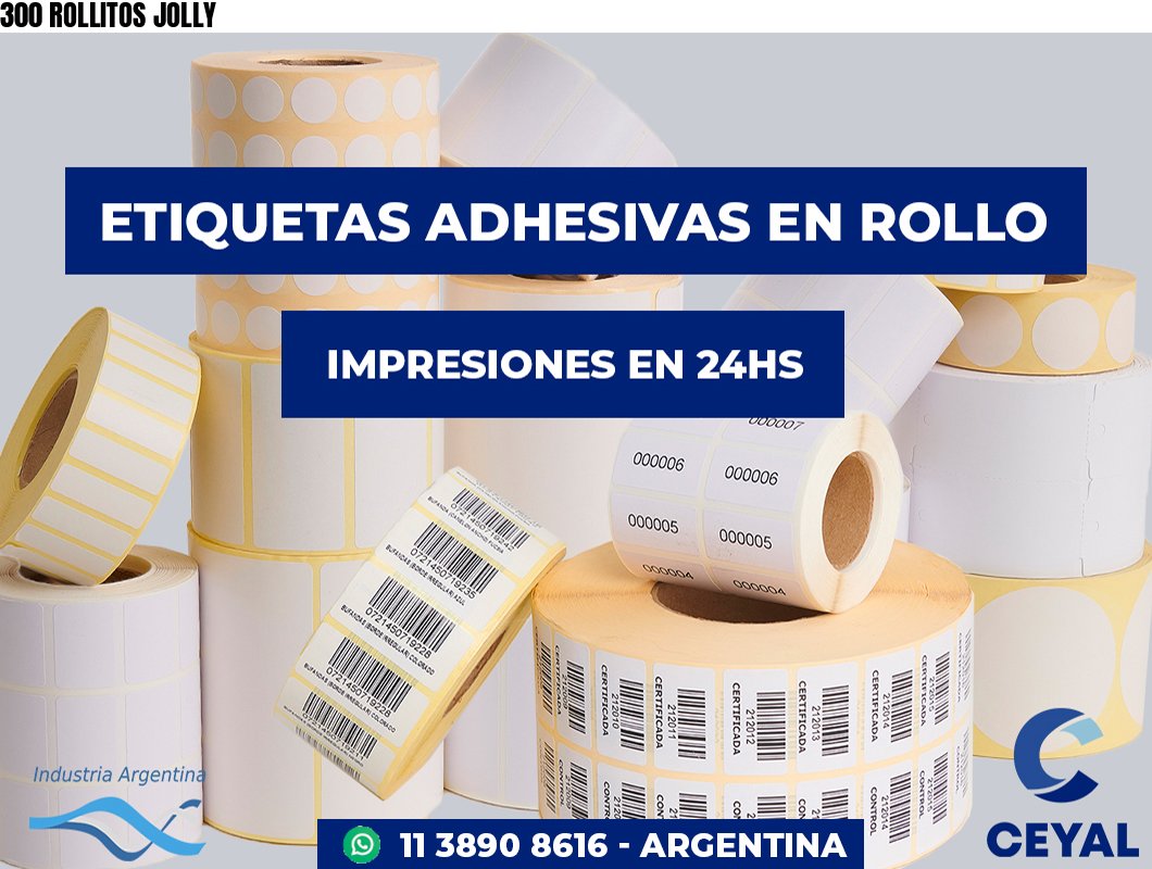 300 ROLLITOS JOLLY