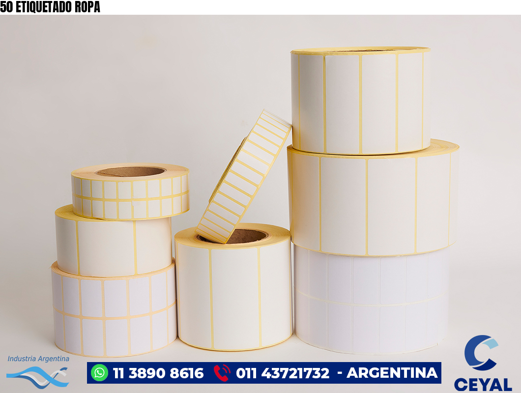 50 ETIQUETADO ROPA