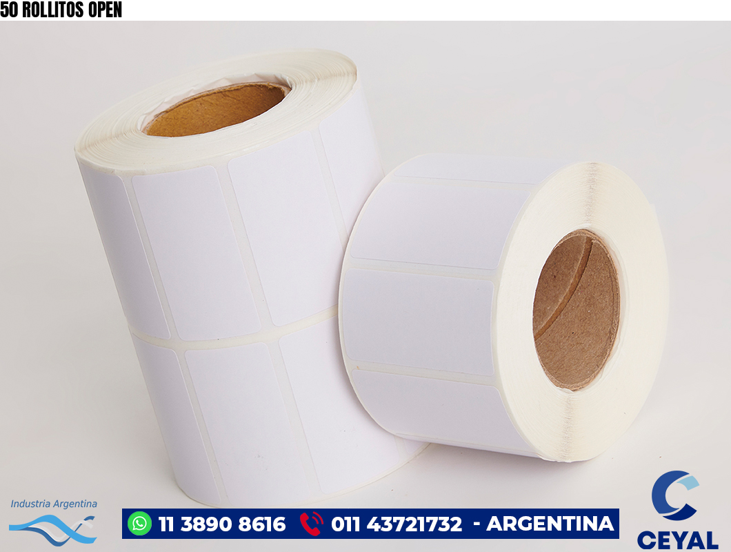 50 ROLLITOS OPEN