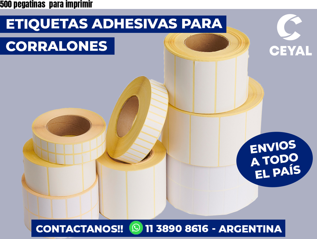 500 pegatinas para imprimir