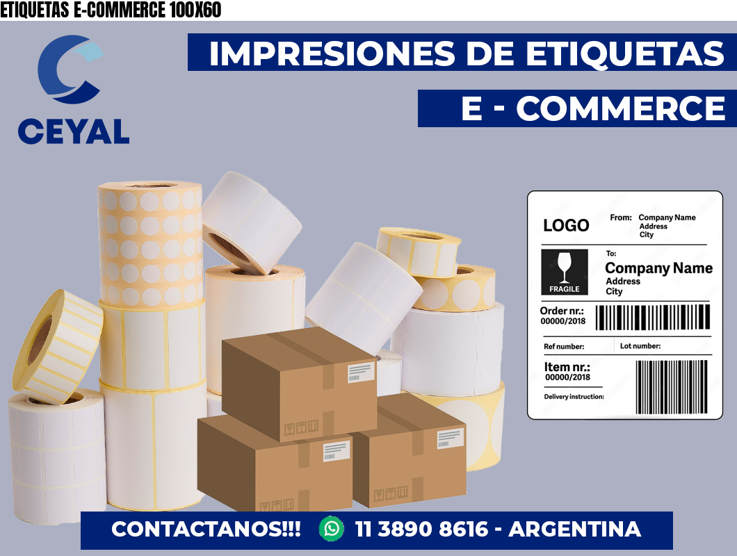 ETIQUETAS E-COMMERCE 100X60