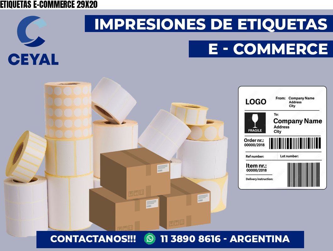 ETIQUETAS E-COMMERCE 29X20