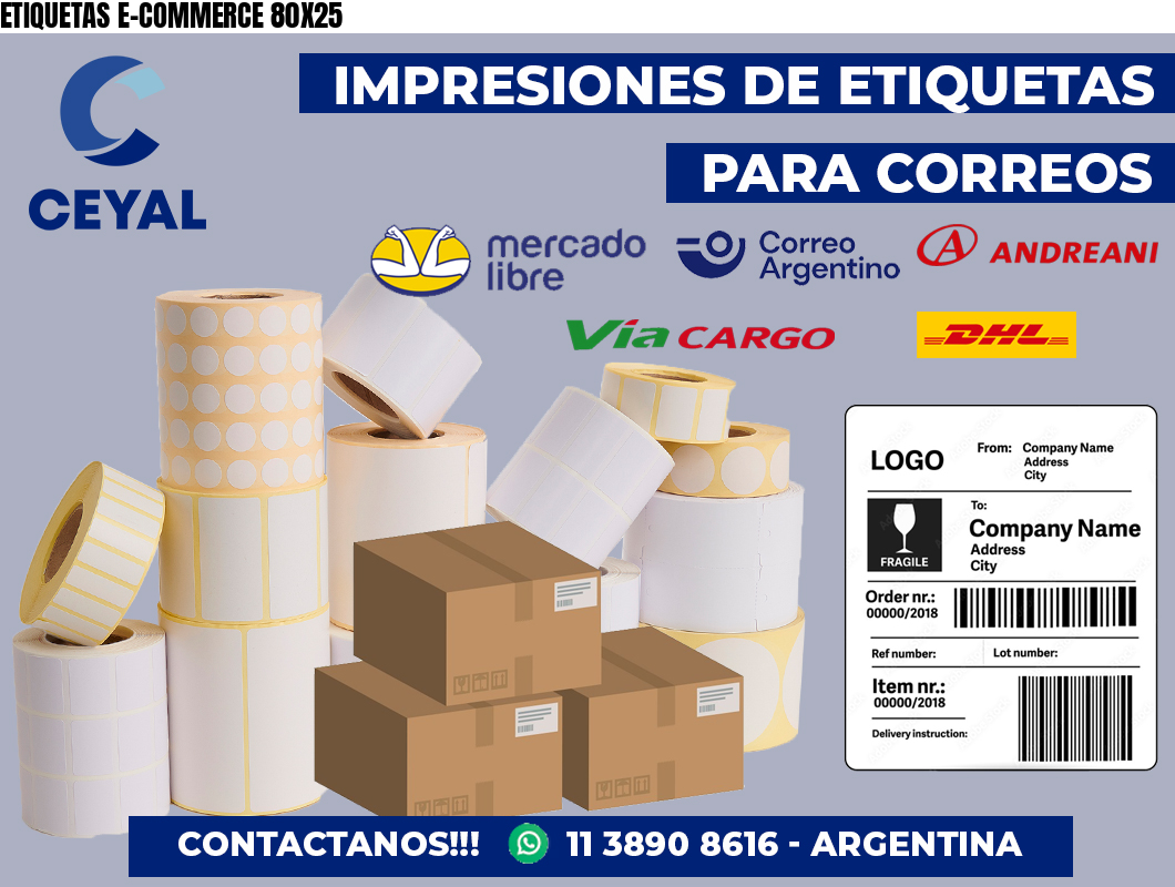 ETIQUETAS E-COMMERCE 80X25