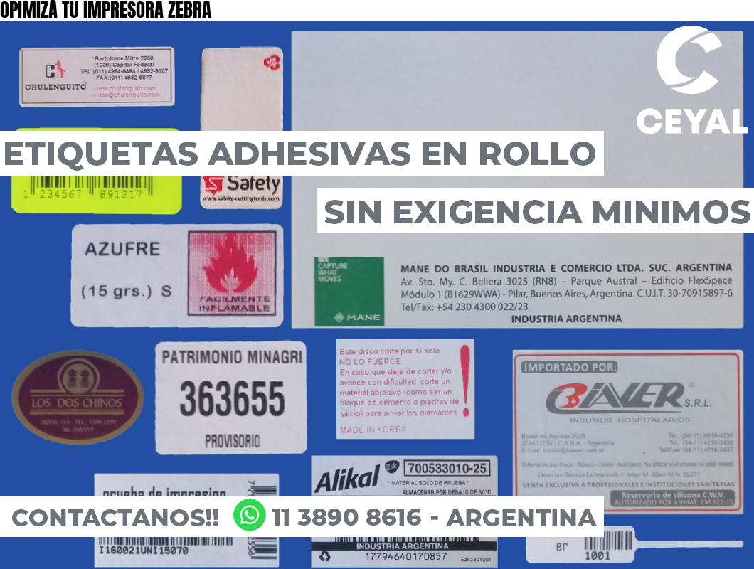OPIMIZÁ TU IMPRESORA ZEBRA