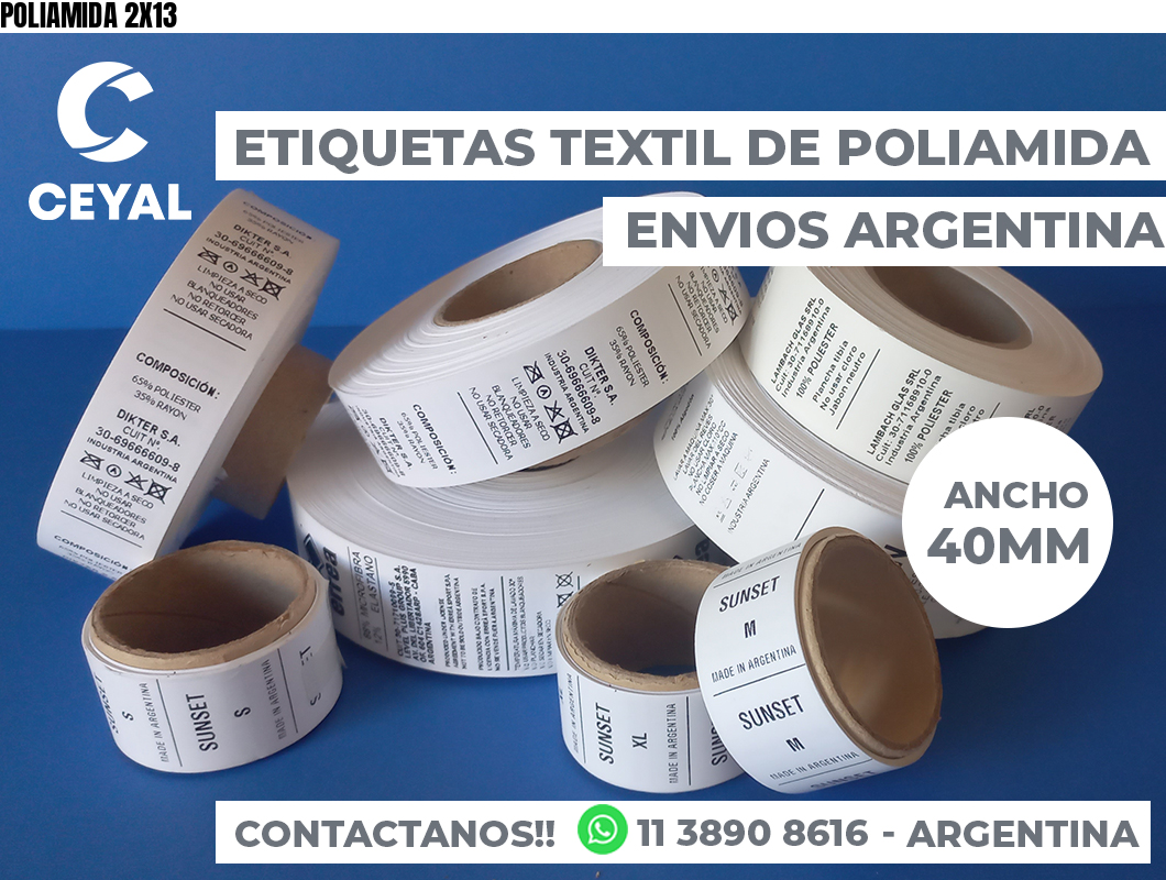 POLIAMIDA 2X13