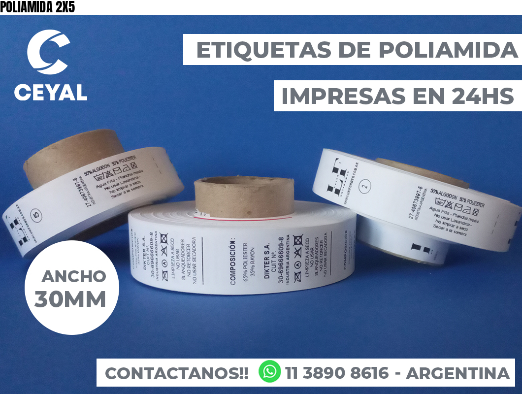 POLIAMIDA 2X5