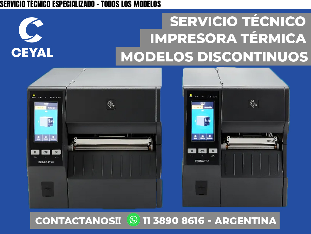 SERVICIO TÉCNICO ESPECIALIZADO – TODOS LOS MODELOS