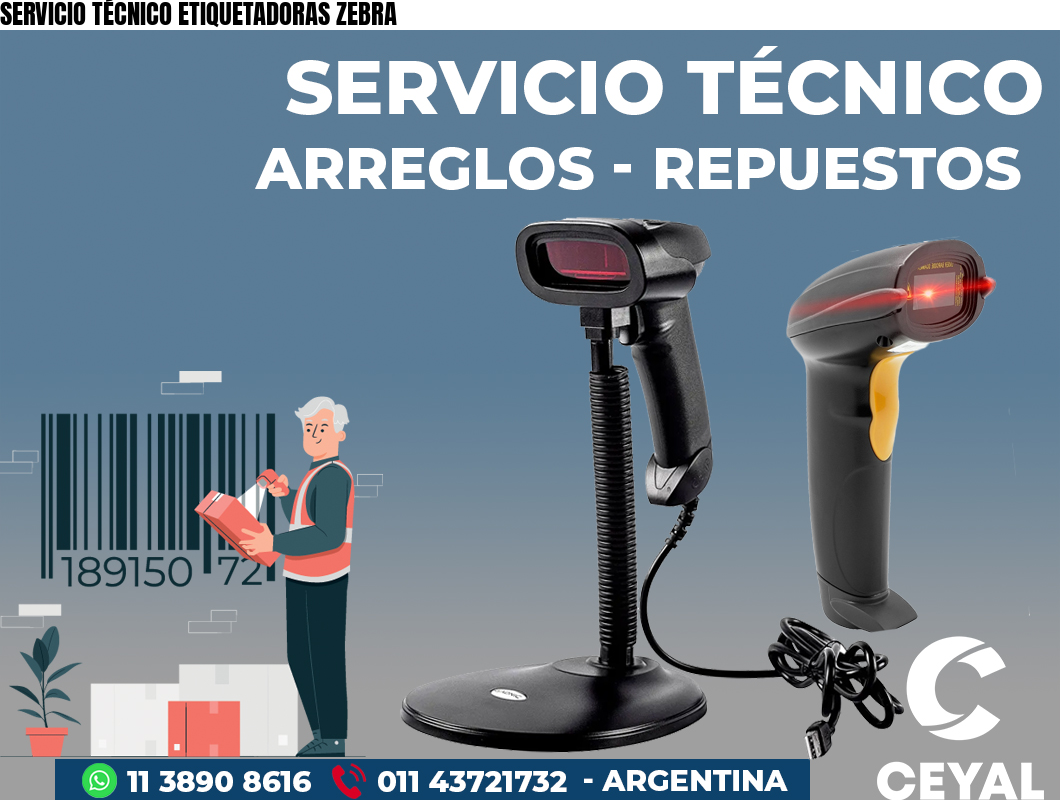 SERVICIO TÉCNICO ETIQUETADORAS ZEBRA