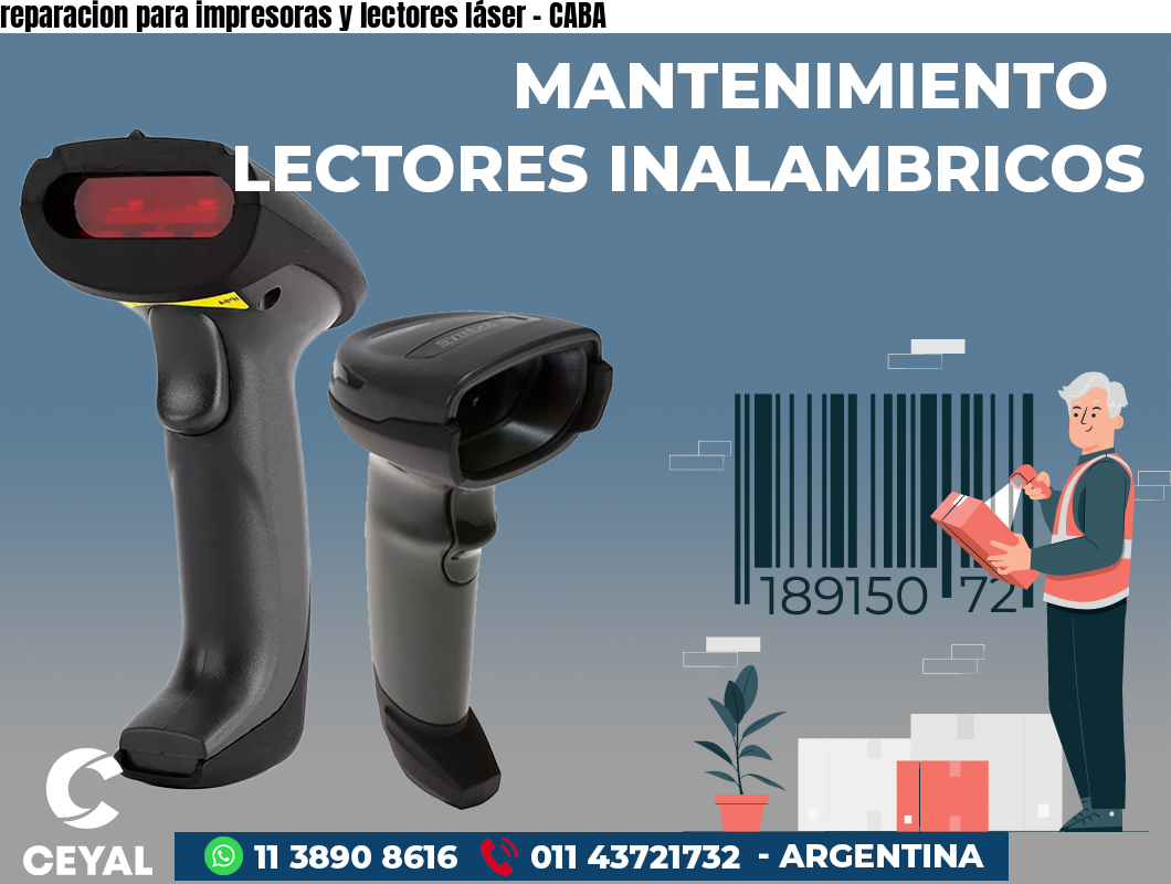 reparacion para impresoras y lectores láser - CABA