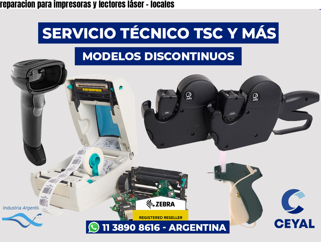 reparacion para impresoras y lectores láser – locales