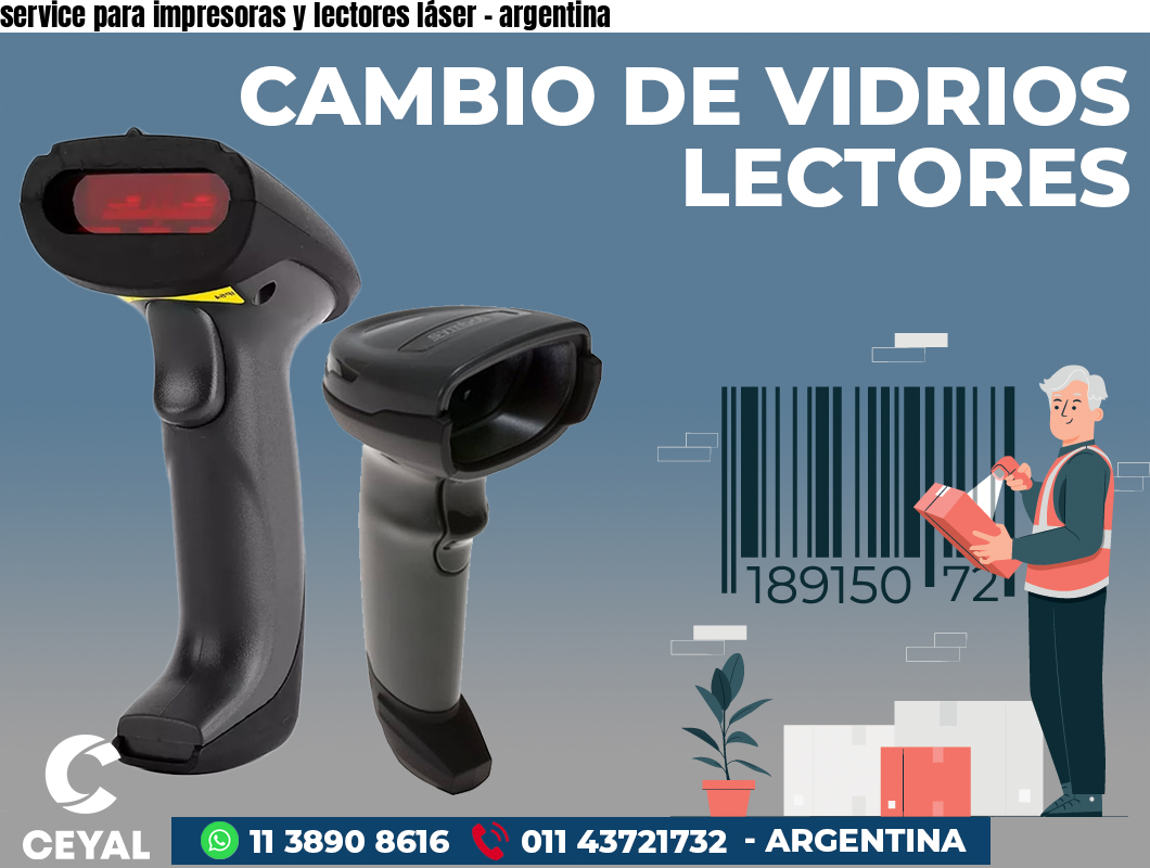 service para impresoras y lectores láser - argentina