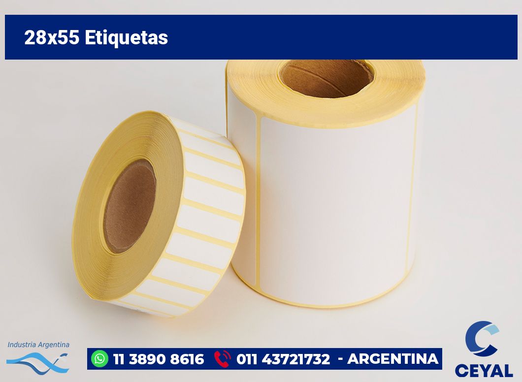 28x55 Etiquetas