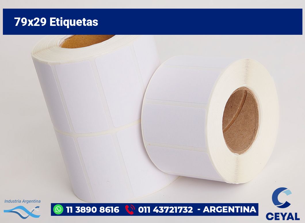 79x29 Etiquetas