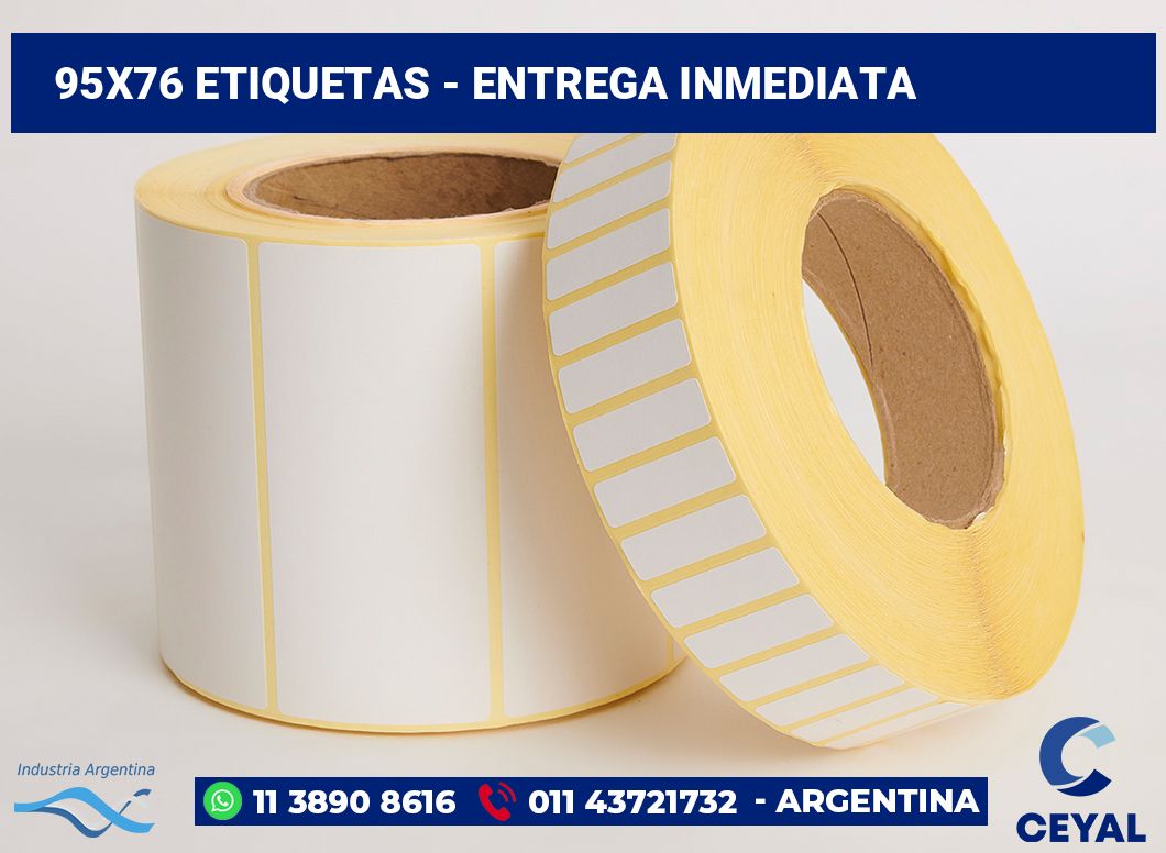 95x76 Etiquetas