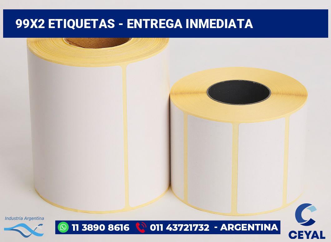 99x2 Etiquetas