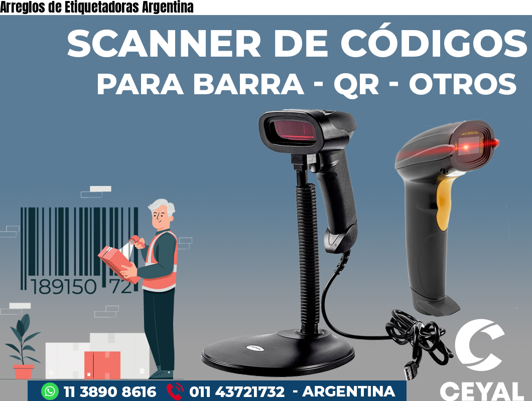 Arreglos de Etiquetadoras Argentina