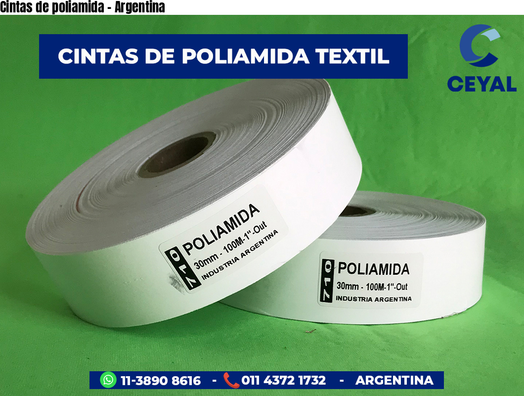 Cintas de poliamida - Argentina