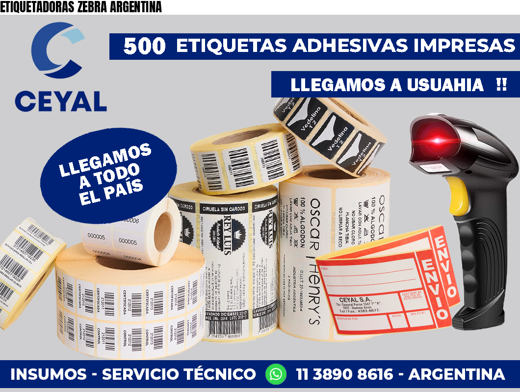 ETIQUETADORAS ZEBRA ARGENTINA
