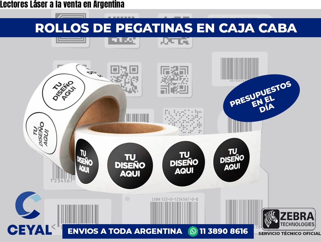 Lectores Láser a la venta en Argentina