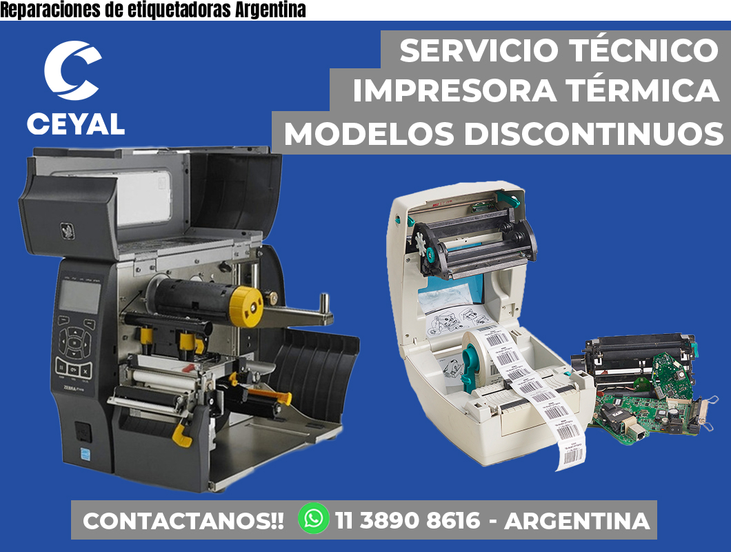 Reparaciones de etiquetadoras Argentina