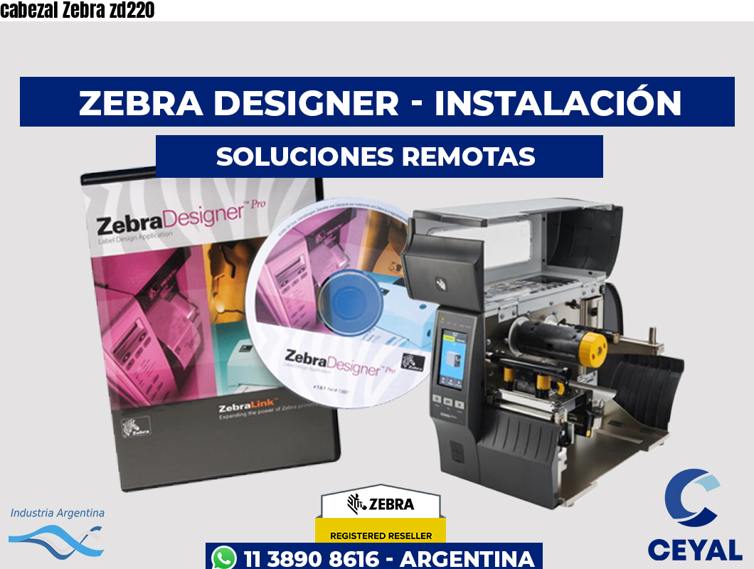 cabezal Zebra zd220