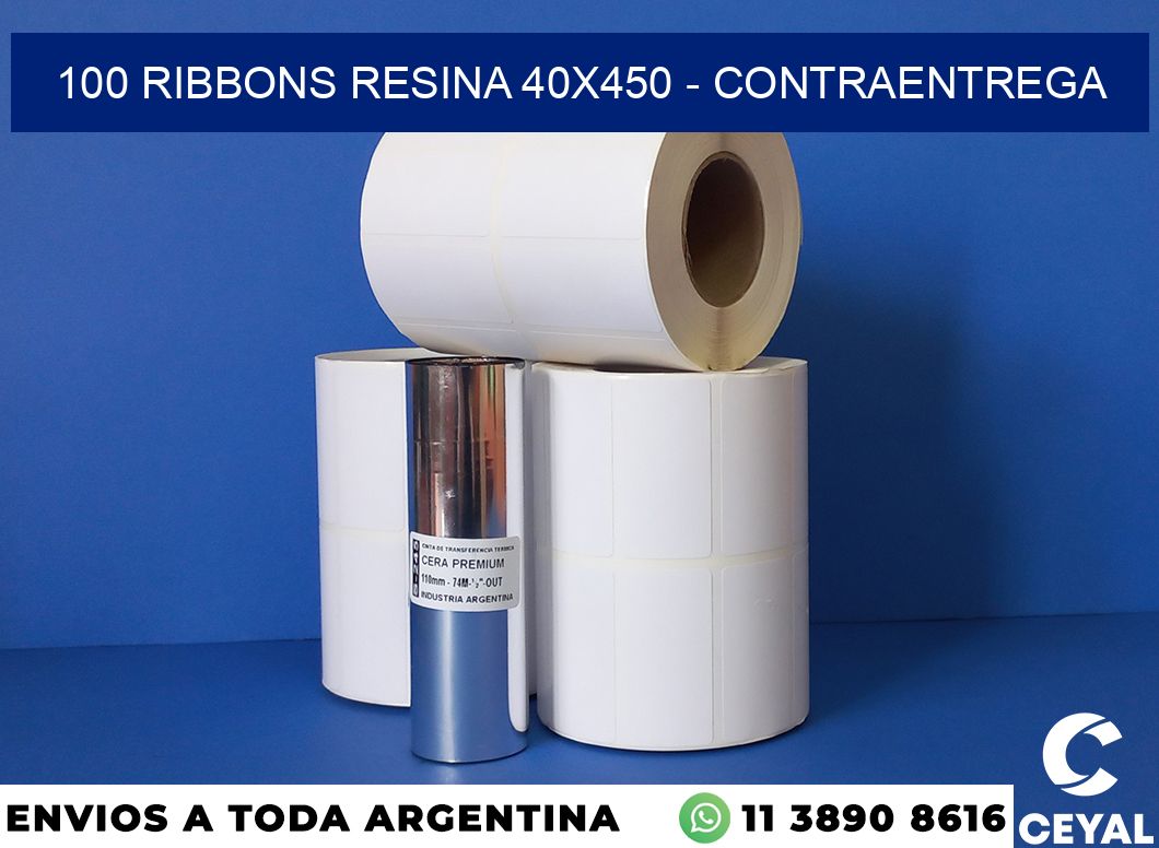 100 Ribbons resina 40×450 – contraentrega