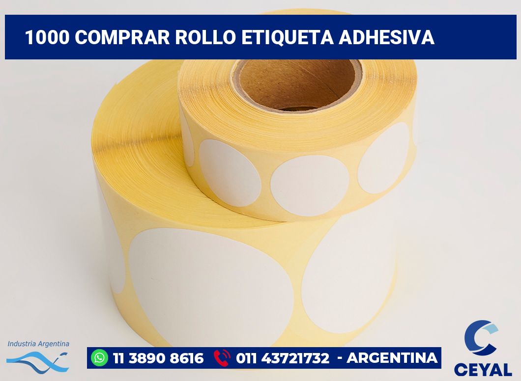 1000 Comprar rollo etiqueta adhesiva