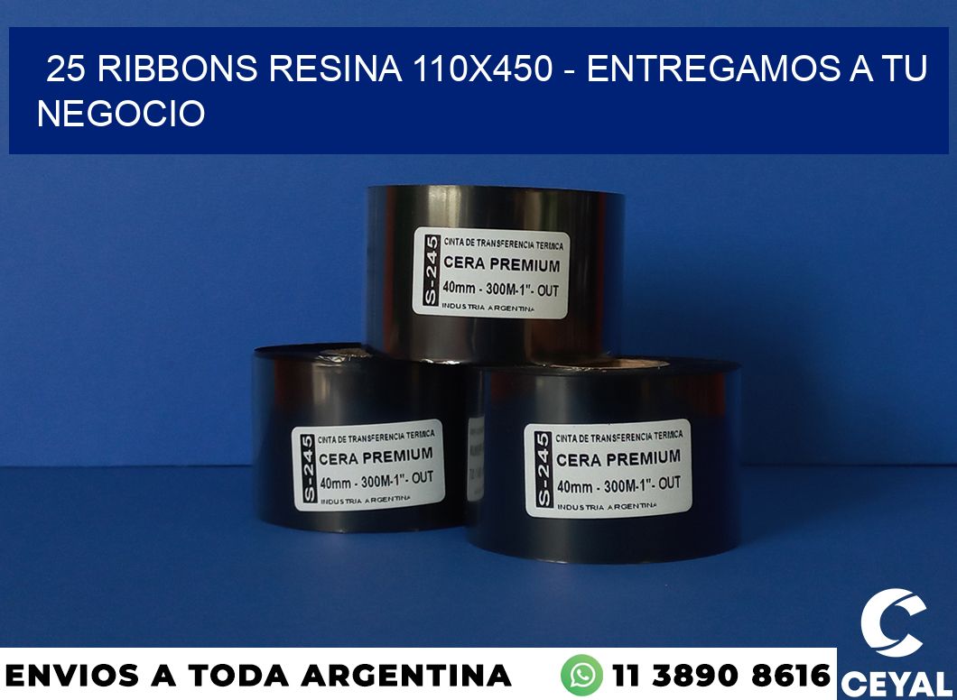 25 Ribbons resina 110×450 – entregamos a tu negocio