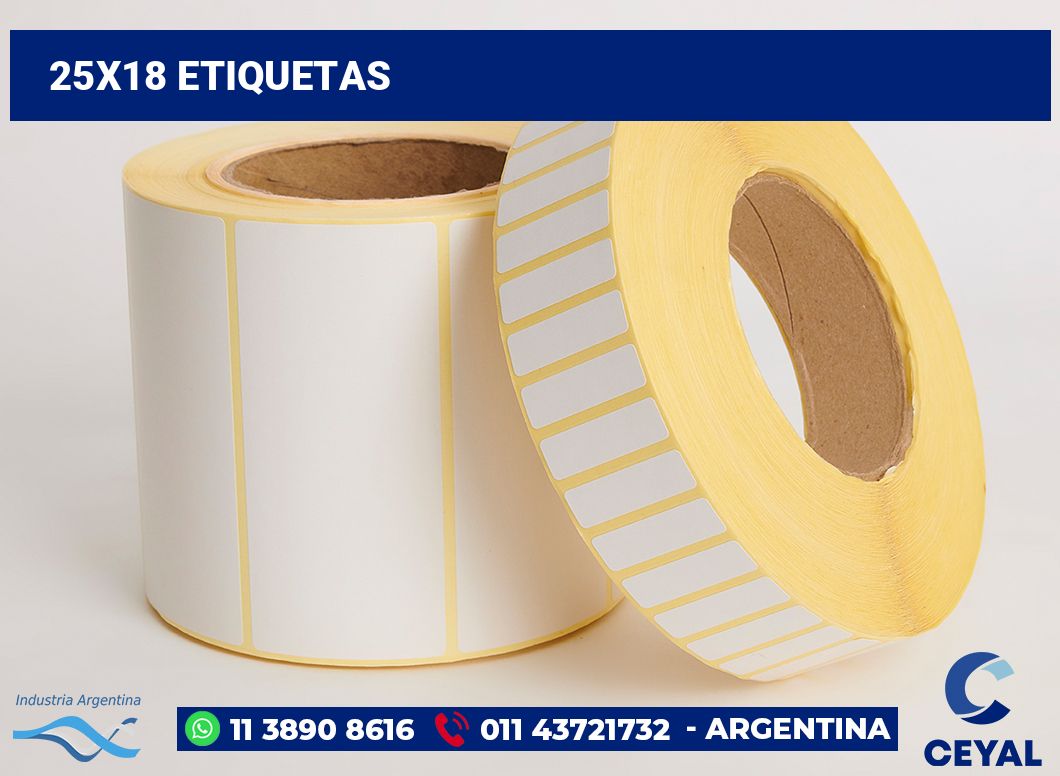 25x18 Etiquetas