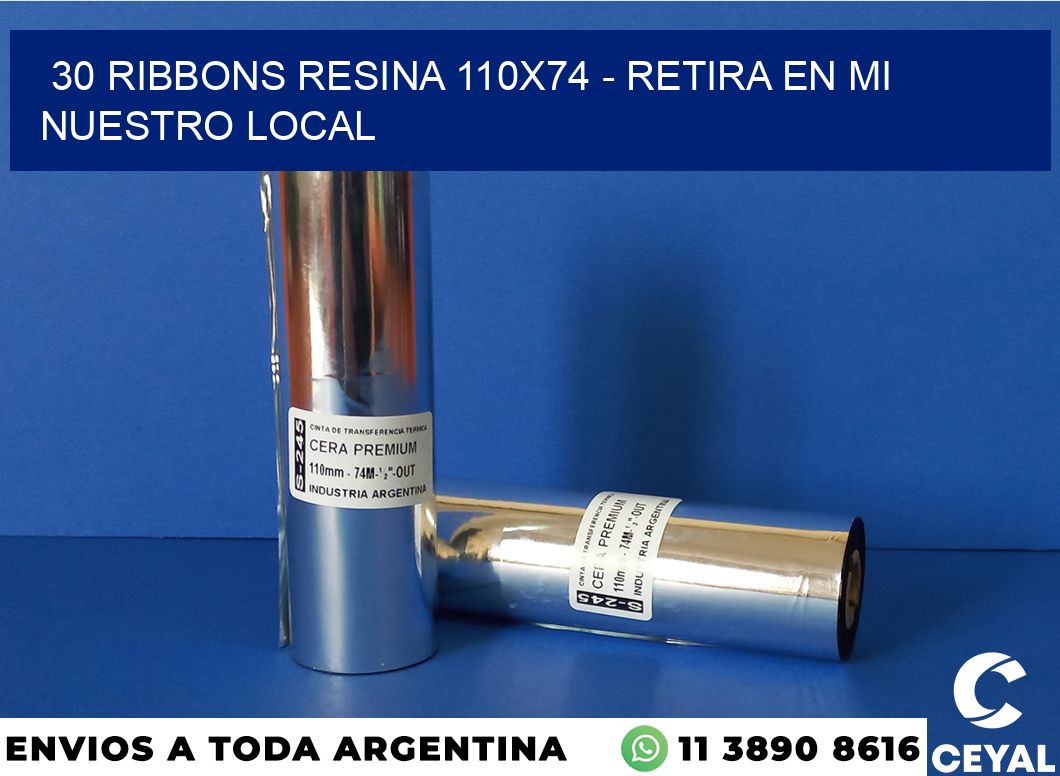 30 Ribbons resina 110×74 – retira en mi nuestro local
