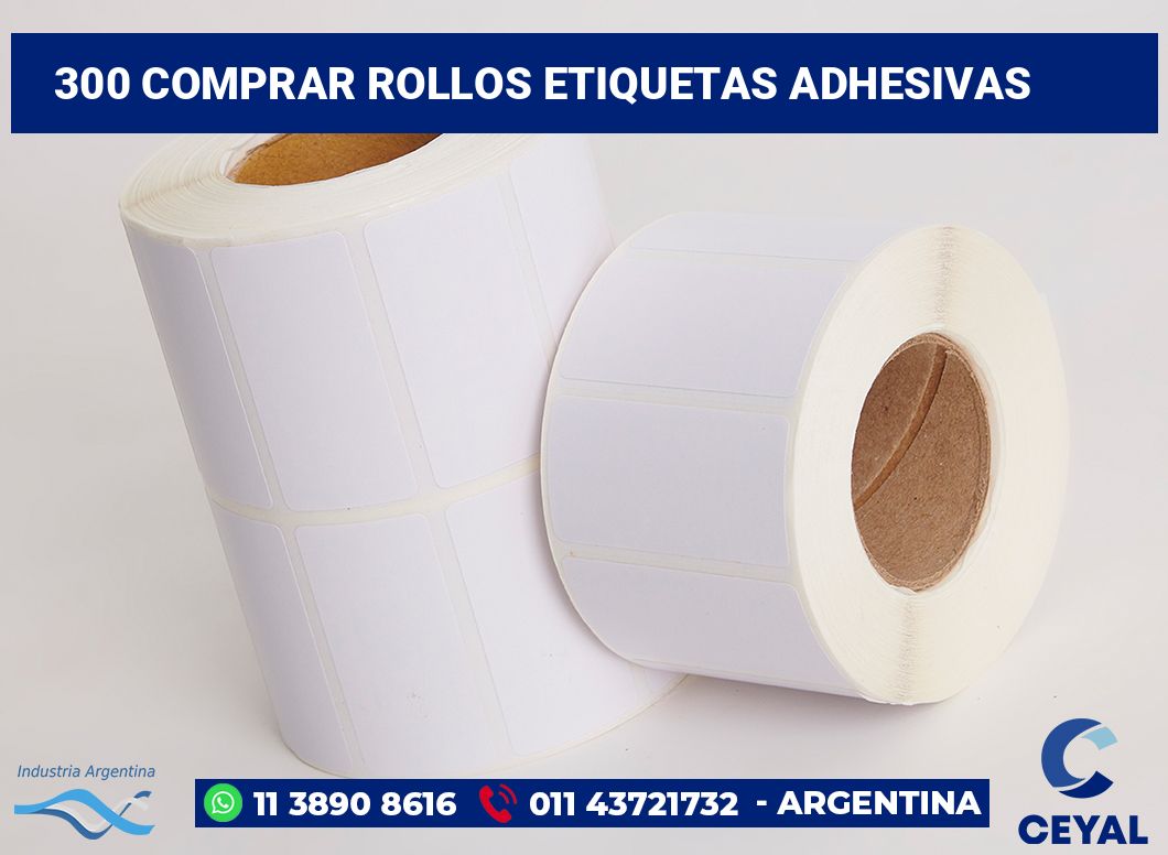 300 Comprar rollos etiquetas adhesivas