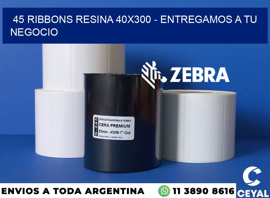 45 Ribbons resina 40x300 - entregamos a tu negocio